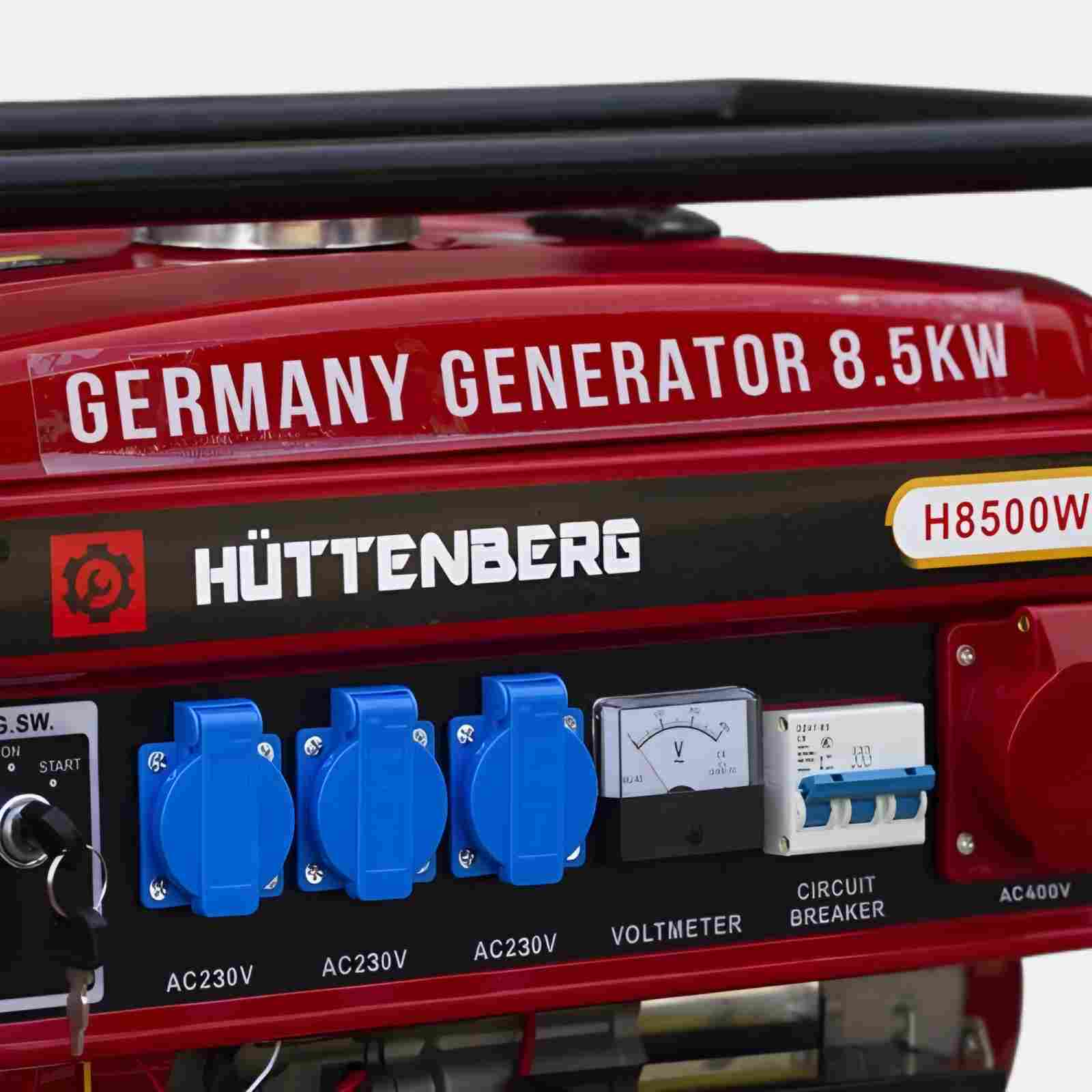 Groupe Électrogène H-8500w (220/380v) avec clé