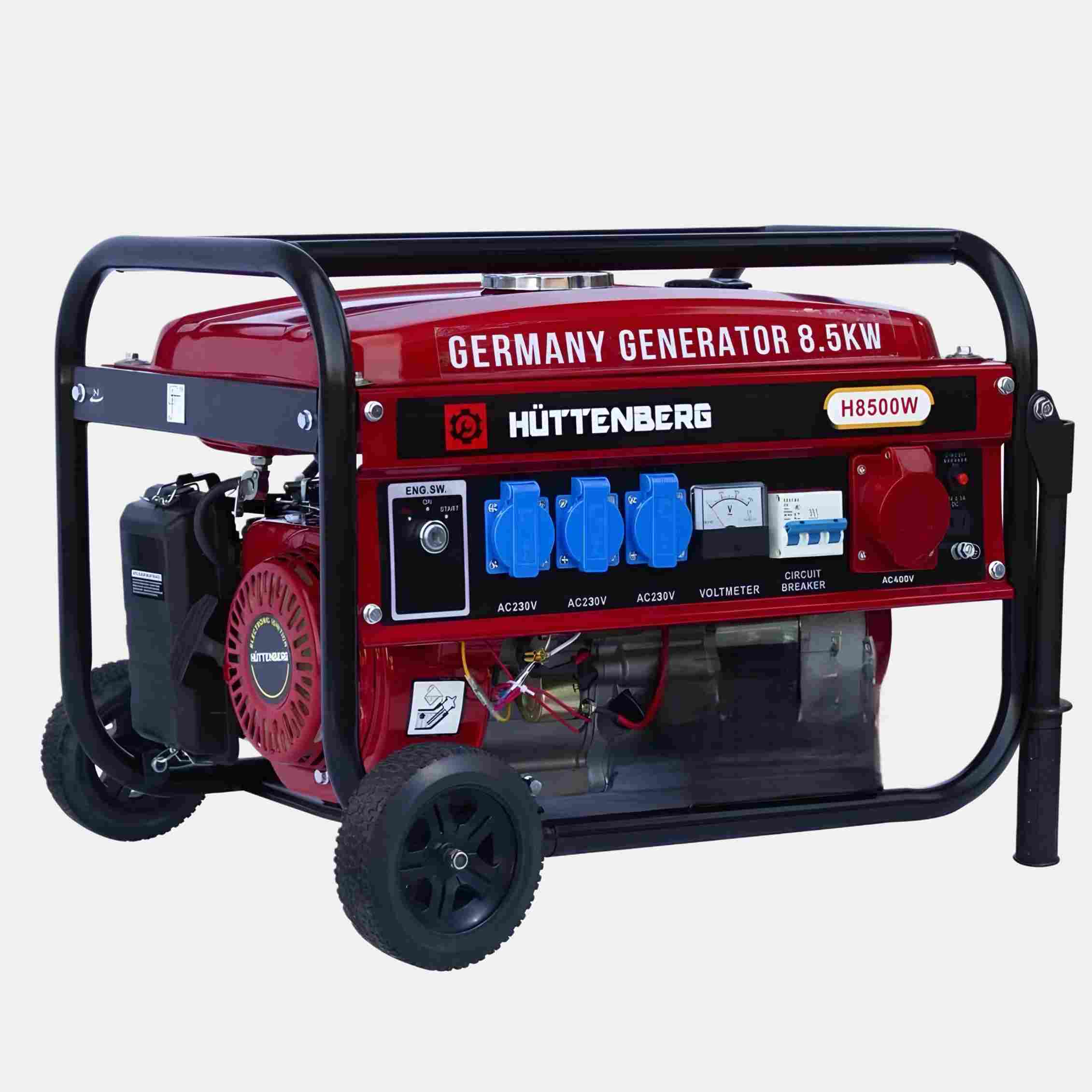 Groupe Électrogène H-8500w (220/380v) avec clé