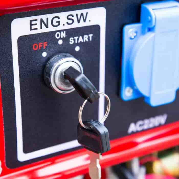 Groupe Électrogène H-8500w (220/380v) avec clé